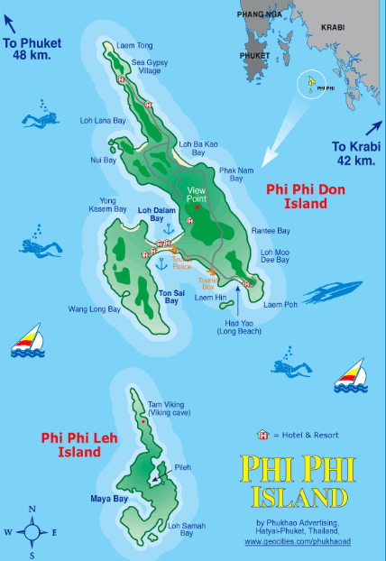 mapa phi