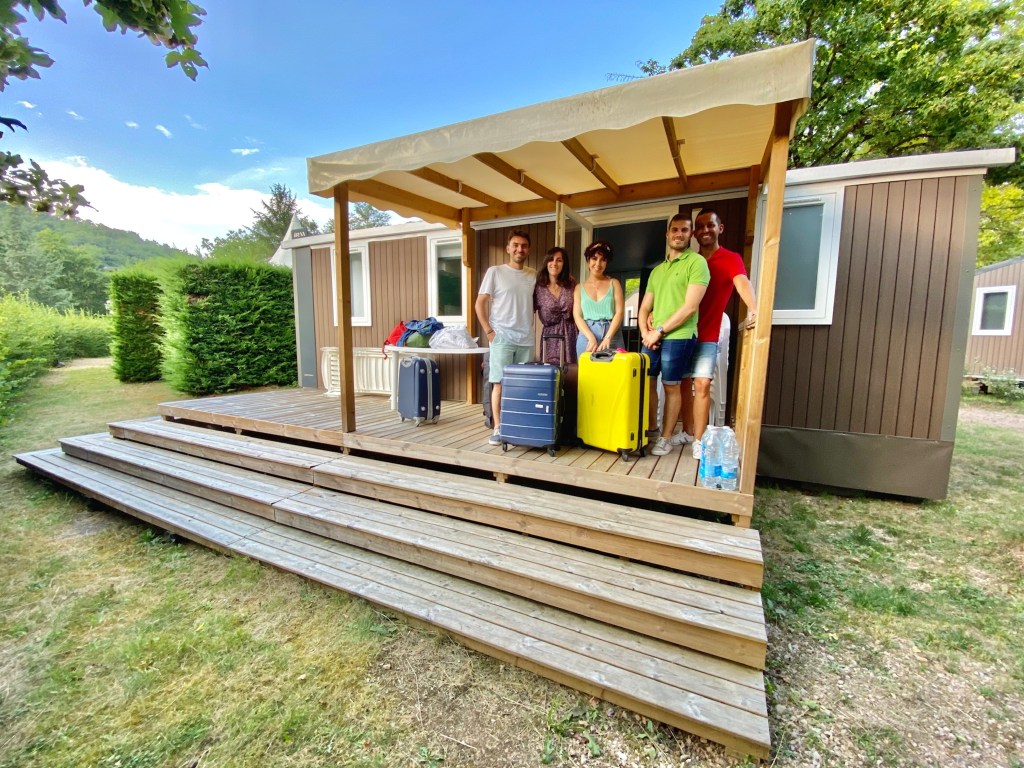 porche de nuestro Bungalow